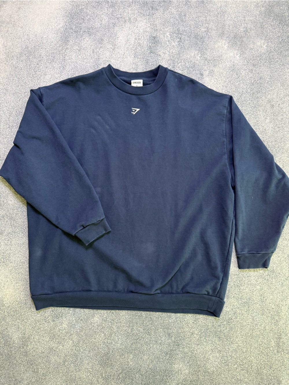 Gymshark Navy Crewneck Sweatshirt - Men's